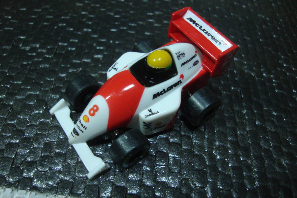 ホットセール アイルトン セナ マクラーレン #８ F1 プルバックミニカー apice.gt