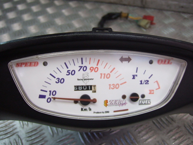 ライブディオ AF34/AF35 零 ゼロ 130㌔ レーシングメーター-