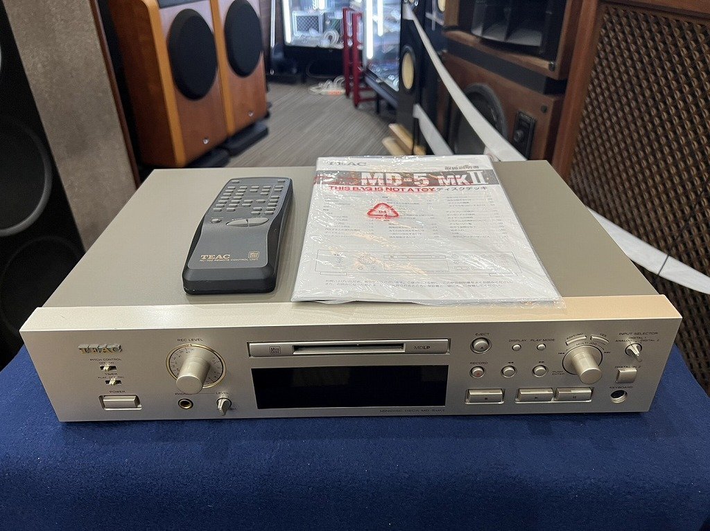 TEAC MDデッキ MD-5MK2-S(品) | dpigroup.org