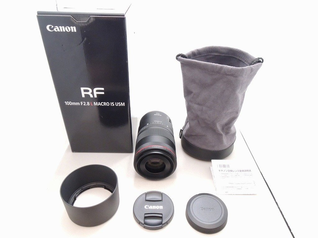 キヤノン Canon RFマウントレンズ RF 100mm F2.8 L MACRO IS USM_画像2