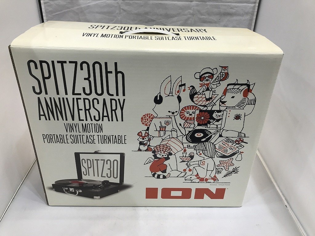 アイオン iON レコードプレーヤー スピッツ結成30周年記念レコード
