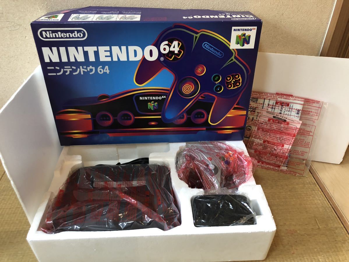Yahoo!オークション - 新品未使用 超美品 ニンテンドー64 本体 Yahoo!オークション - 新品未使用 超美品 ニンテンドー64 本体