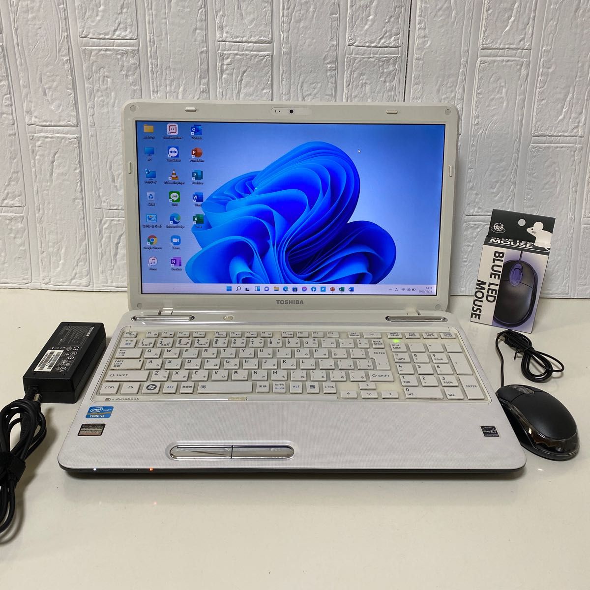 TOSHIBAノートパソコンcore i5Windows11オフィス付き ノートPC PC