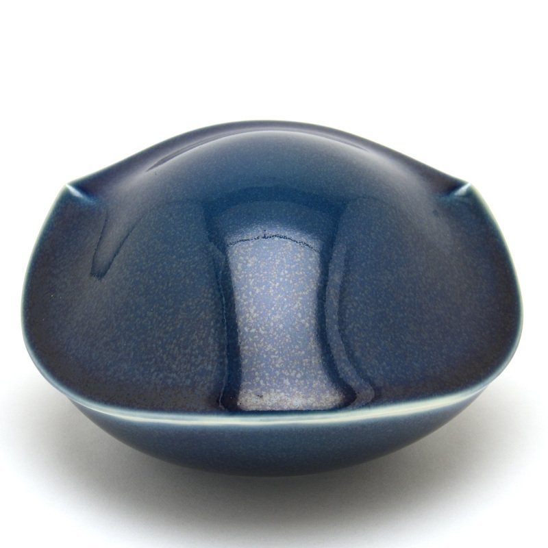 セーブル(Sevres) 蓋付きボックス ゴーブネ12(MR628)Bleu ボンボン入れ ハンドメイド 磁器製 小物入れ フランス製 新品