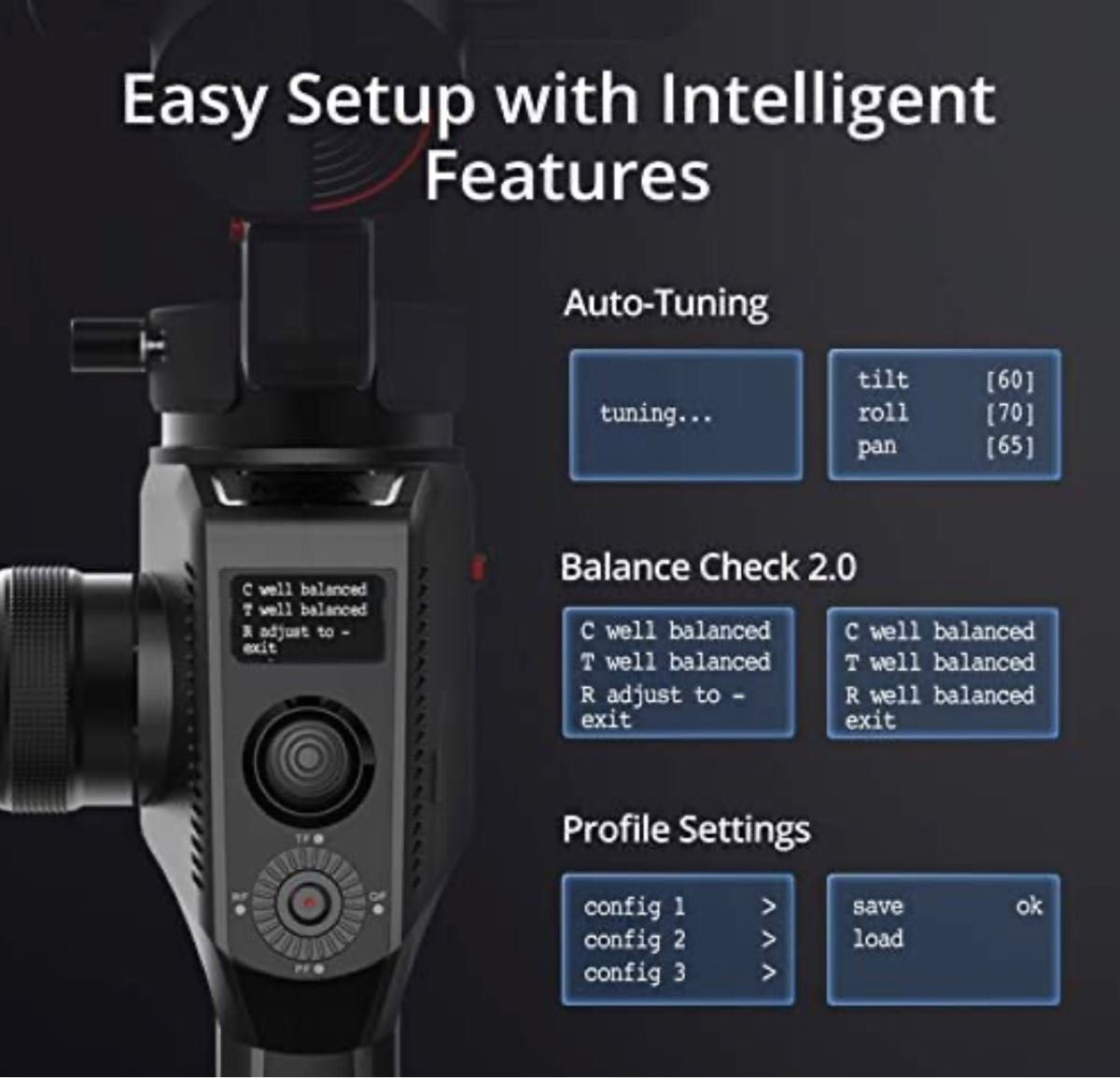 MOZA AirCross 2 Pro Kit カメラスタビライザー 3軸ジンバル ミラー