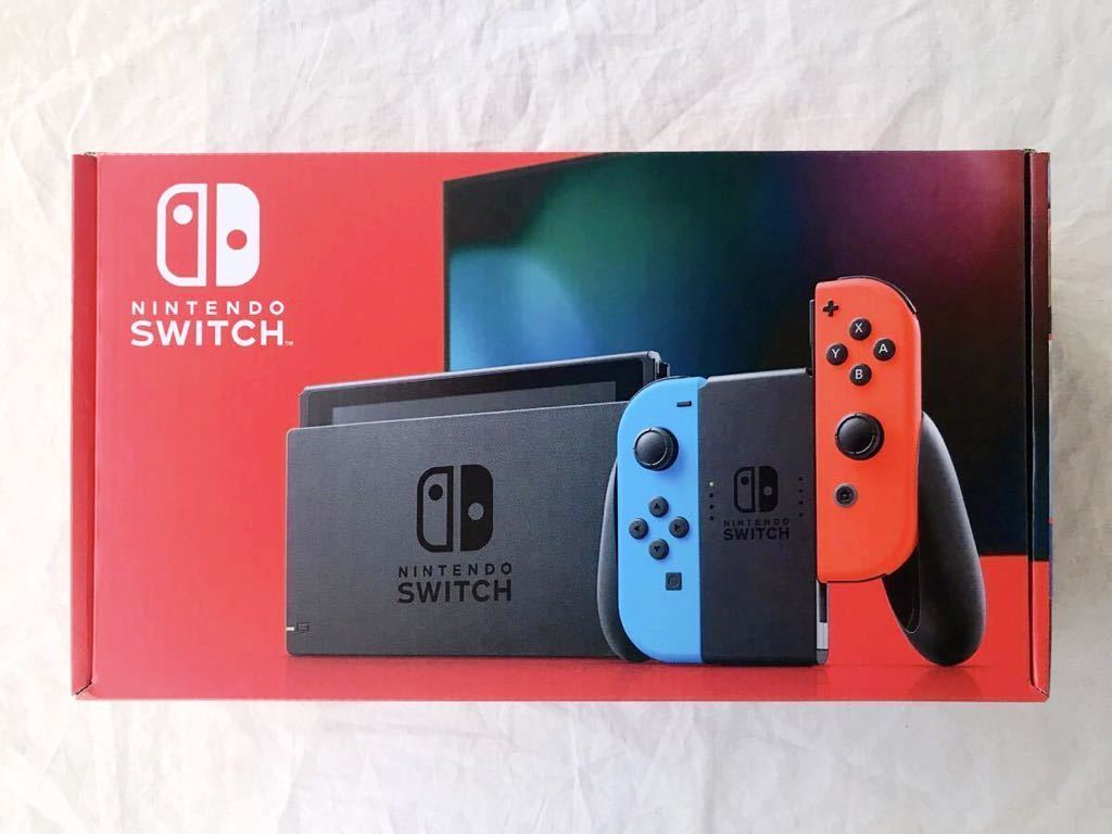 新品未開封】新型Nintendo Switch ネオンブルー/レッド-