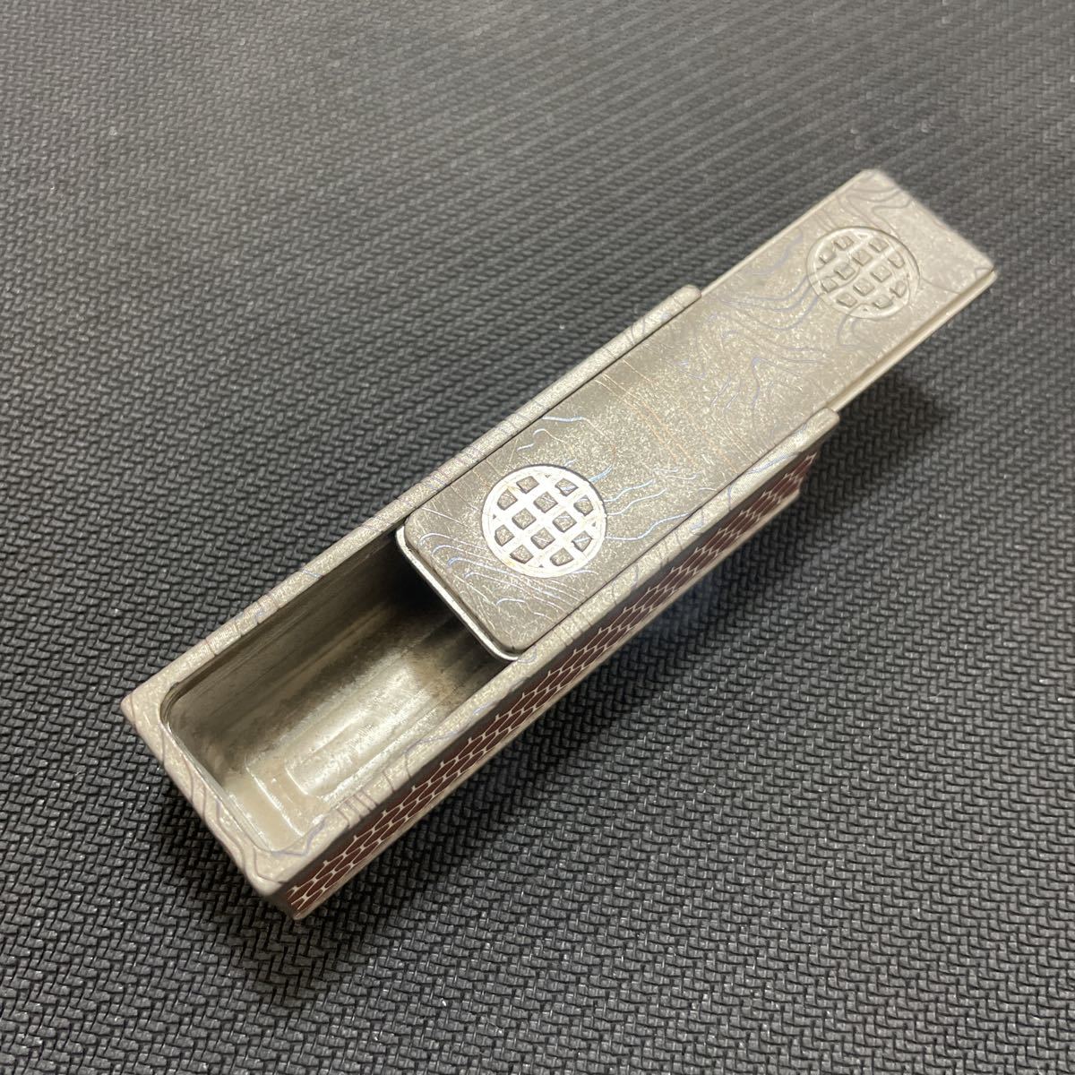 Titanium Match Slide Box 検)EDC_画像4