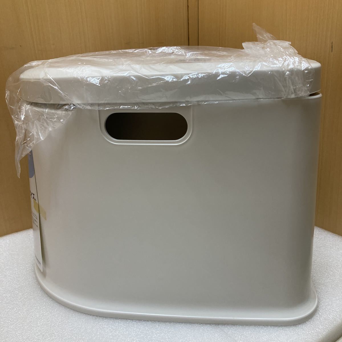 GXL9005 Yamazaki industry corporation portable toilet P type ( poly- Pro pi Len made ) unused storage goods 1020