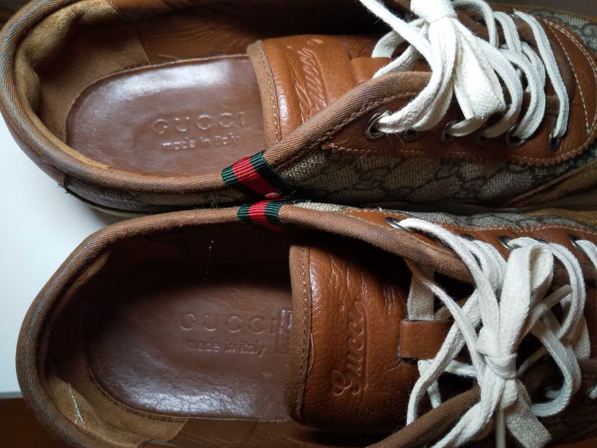 グッチ GUCCI スニーカー サイズ表記7.5 日本26.5cm 送料無料