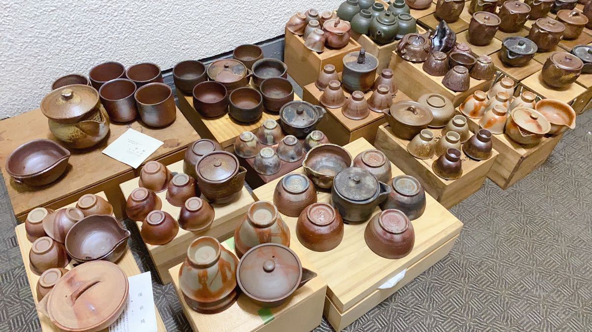 備前焼 古備前 青備前 小西陶古 祥山 竹山 陶峰 蟹 蓮 龍 まとめ48点 ...