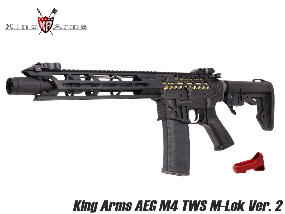 KA-AEG-002　King Arms AEG M4 TWS M-Lok Ver. 2 限定モデル_画像1