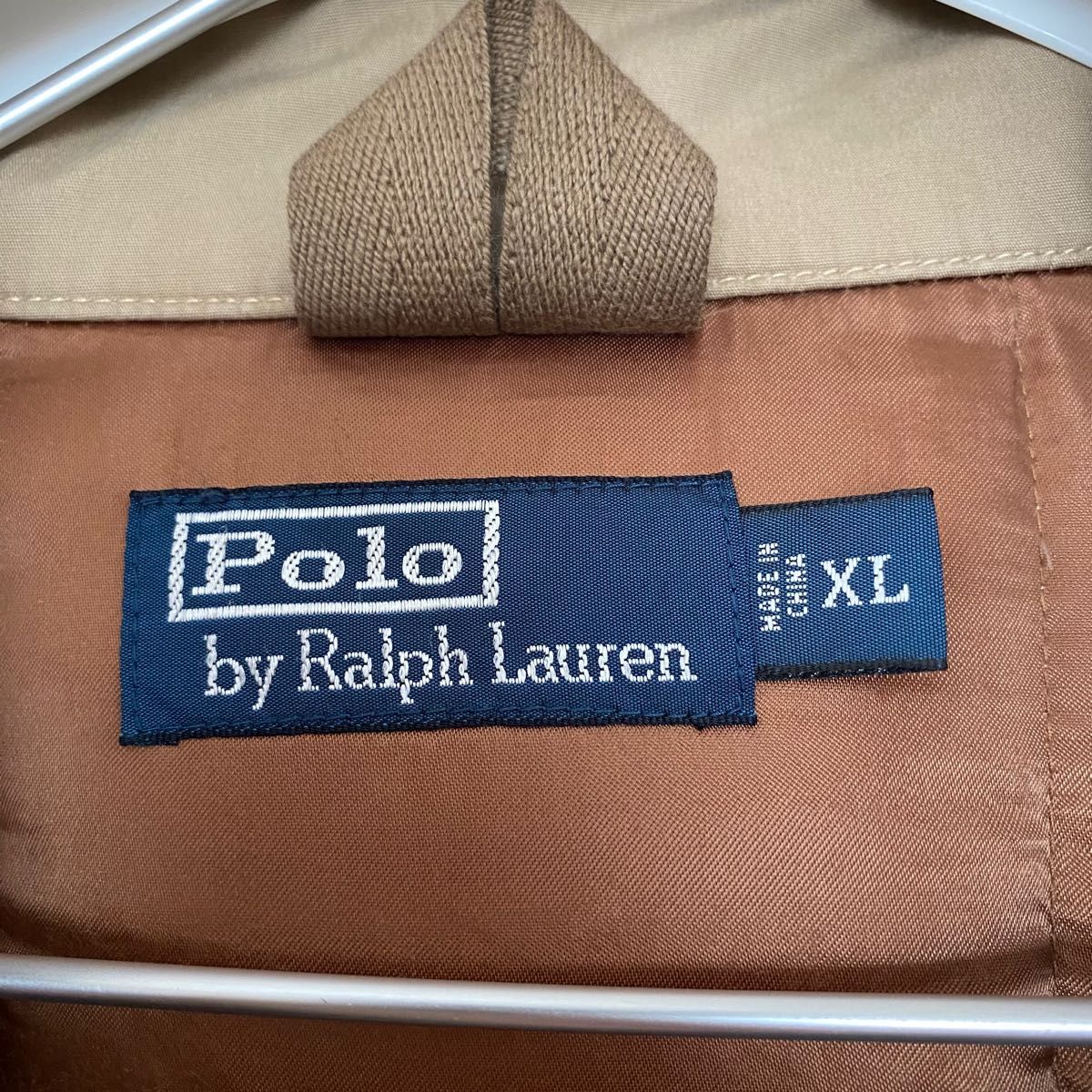希少 90s RALPH LAUREN ダウンコート ボア 羊毛皮 くすみカラー ダウンジャケット