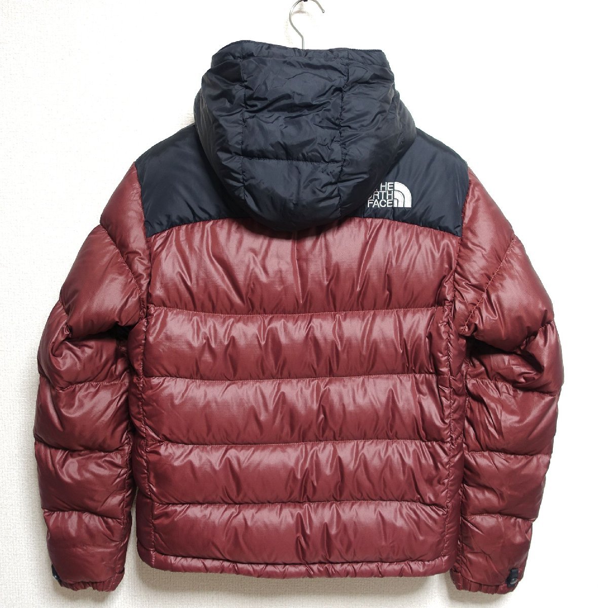 THE NORTH FACE ノースフェイス ダウンジャケット 700FP メンズ Sサイズ レッド ブラウン 正規品 D3307 2