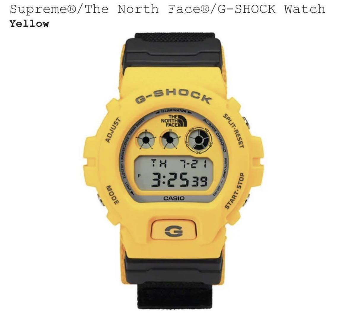 新品 Supreme The North Face G-SHOCK yellow シュプリーム ノース ...