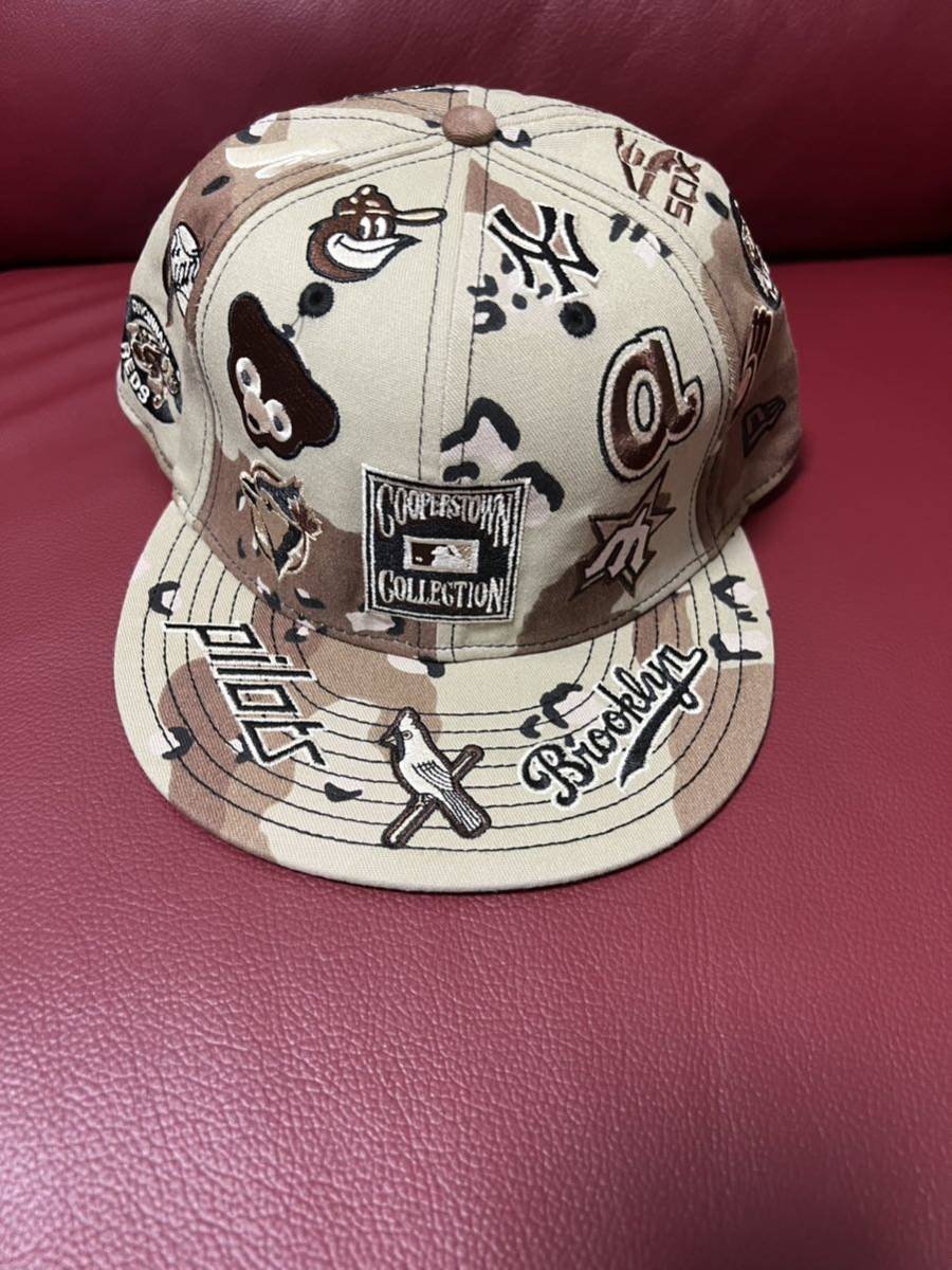 キャップ 帽子 NEW ERA ニューエラ 59 FIFTY 50 8 63.5cm 使用品 美品