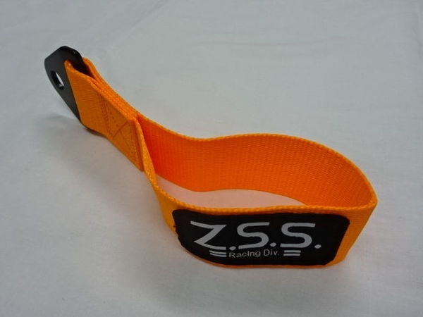 ☆Z.S.S. Racing TOW STRAP トーストラップ オレンジ 橙色 牽引 ベルト 牽引フックトーイングストラップ 新品 在庫有り！即納 ZSS_画像3