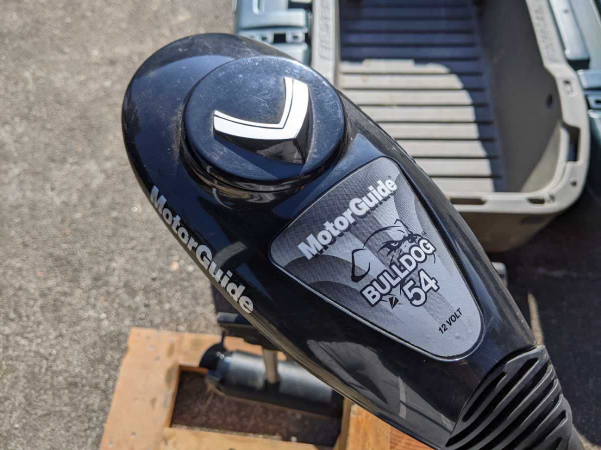 週間売れ筋 山形県 手渡し限定 モーターガイド ブルドッグ 54 フロート