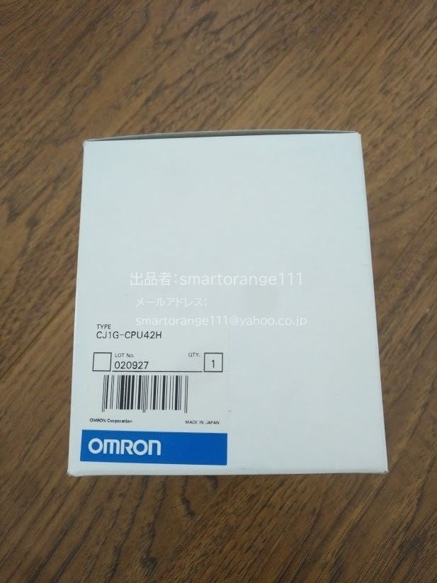 新品【代引★引取可 東京発】OMRON/オムロン CJ1G-CPU42H CPUユニット【６ヶ月保証】