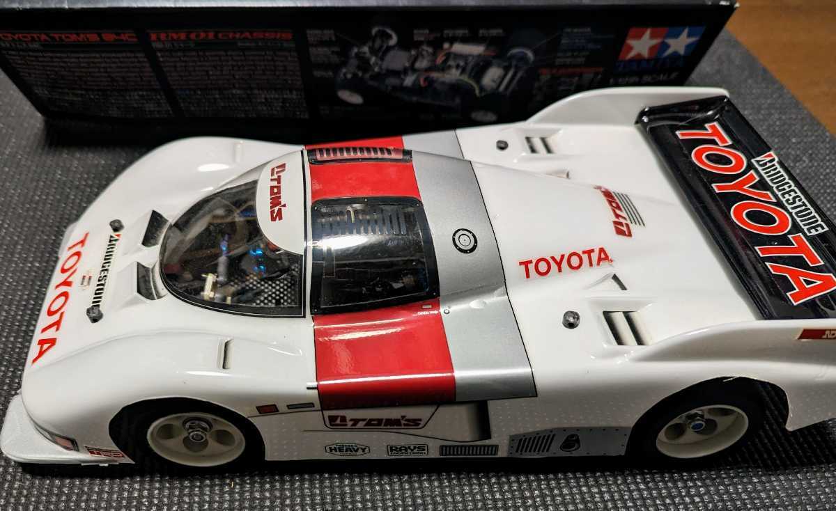 Yahoo!オークション - タミヤ 1/12RC トヨタ トムス 84C RM-01 Yahoo!オークション - タミヤ 1/12RC トヨタ トムス 84C RM-01