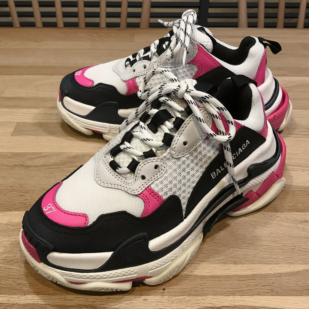 新品◇バレンシアガ BALENCIAGA TRIPLE S トリプルエス◇サイズ36 24.0