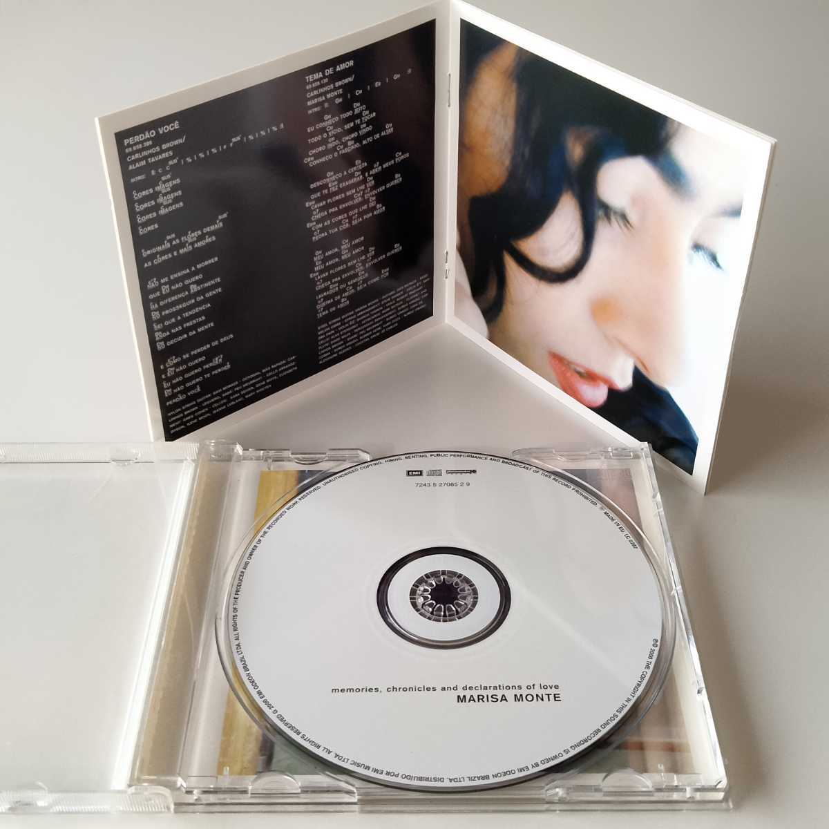 【輸入盤CD】MARISA MONTE / MEMORIES CHRONICLES AND DECLARATIONS OF LOVE (724352708529) マリーザ・モンチ の画像4