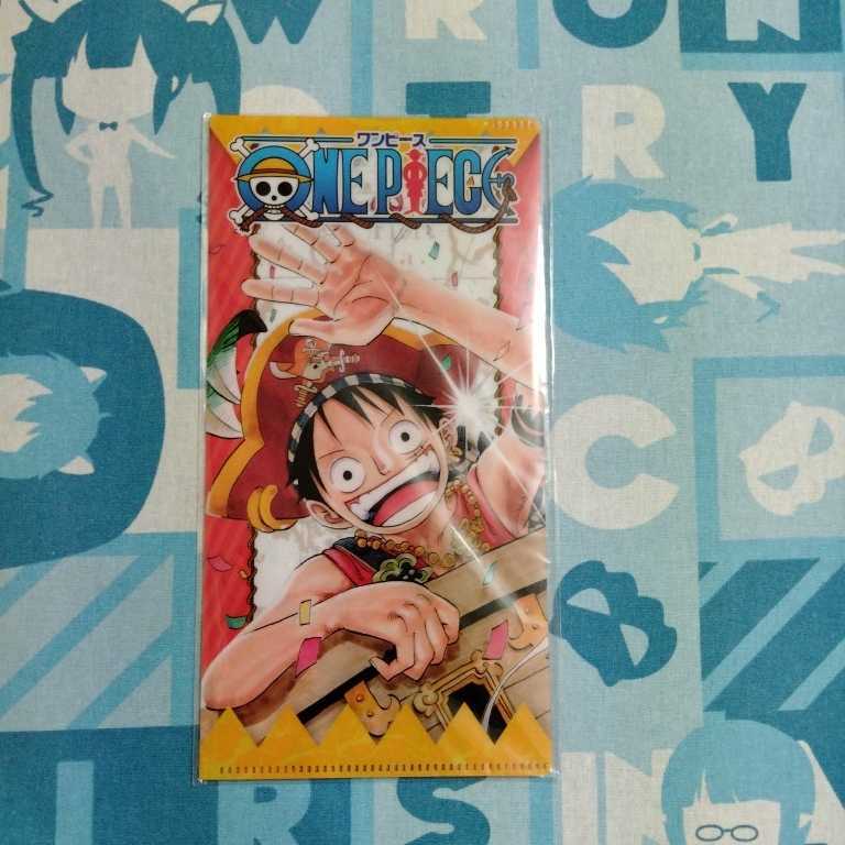 ONE PIECE ワンピース チケットファイル クリアファイル 週刊ジャンプ ５０周年展 VOL.3 未開封新品 栞 しおり ブックマーク _画像1