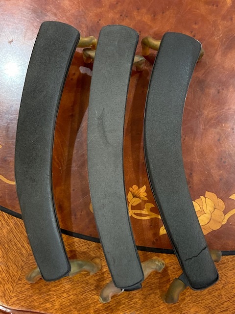 ビオラ ビオラ用KUN製肩当て ３個セット ジャンク品の画像9