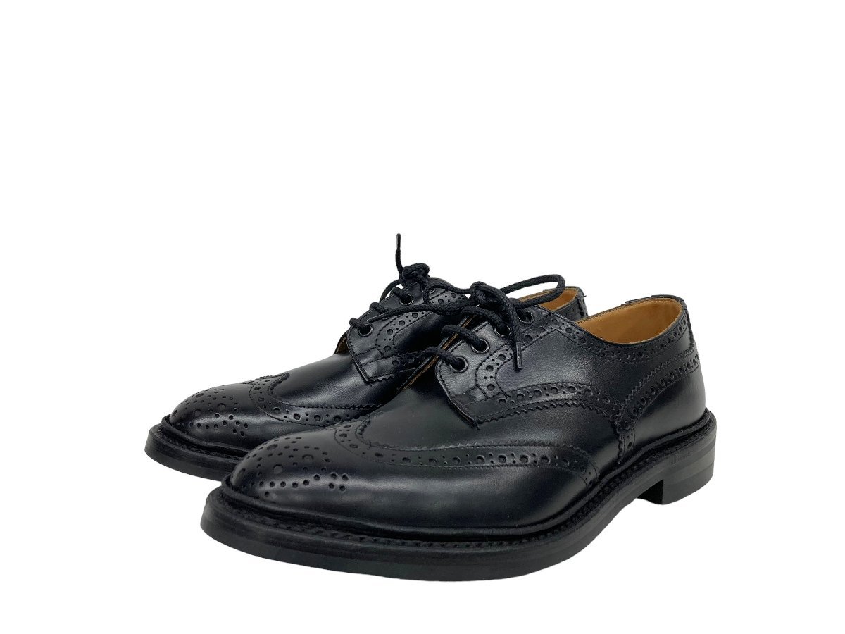 トリッカーズ tricker´s Uチップ黒 8ハーフ-