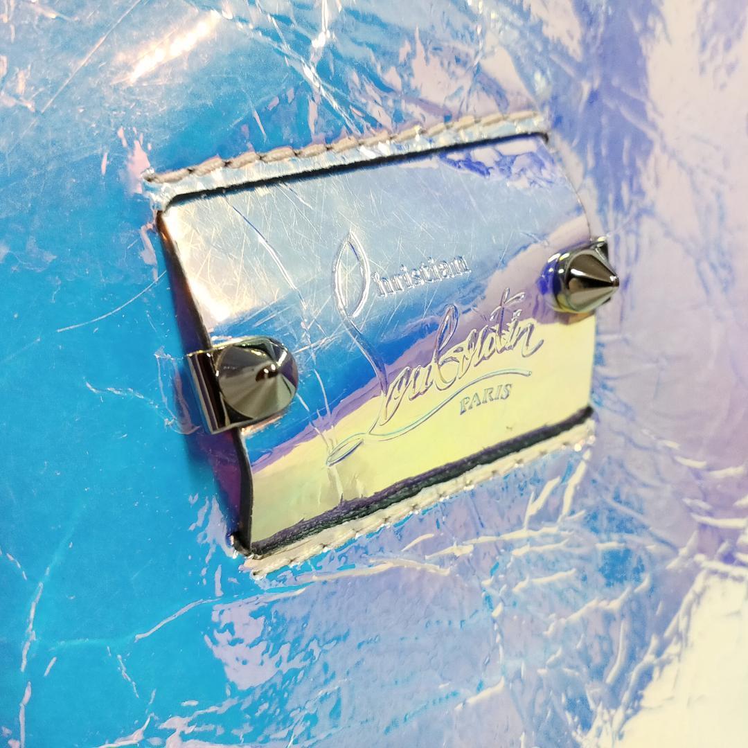 ○☆新品 未使用 Christian Louboutin 定番2WAYショルダー オーロラ