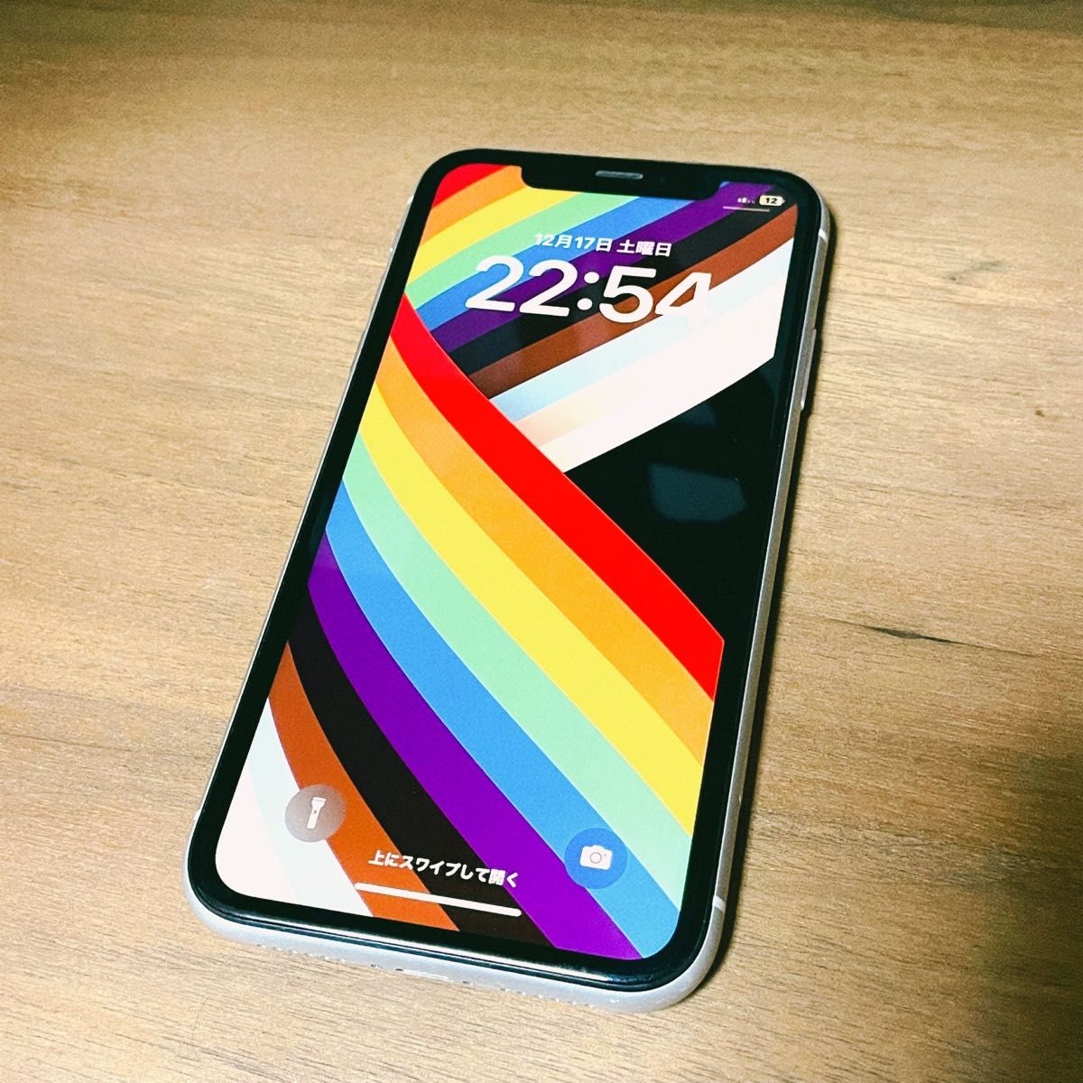 iPhone XR 64GB ホワイト MT032J/A SIMフリー 本体 判定○ Apple iOS16