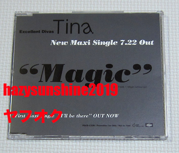 ティナ TINA JAPAN PRO マジック MAGIC 8センチ CD LUV TINA COLORADO R&B SOUL_画像1