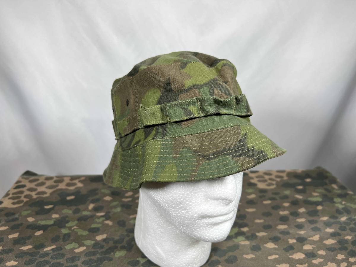  America army Vietnam war Indy visual leaf camouflage -ju Short yellowtail mb- knee hat replica the truth thing cloth B secondhand goods 