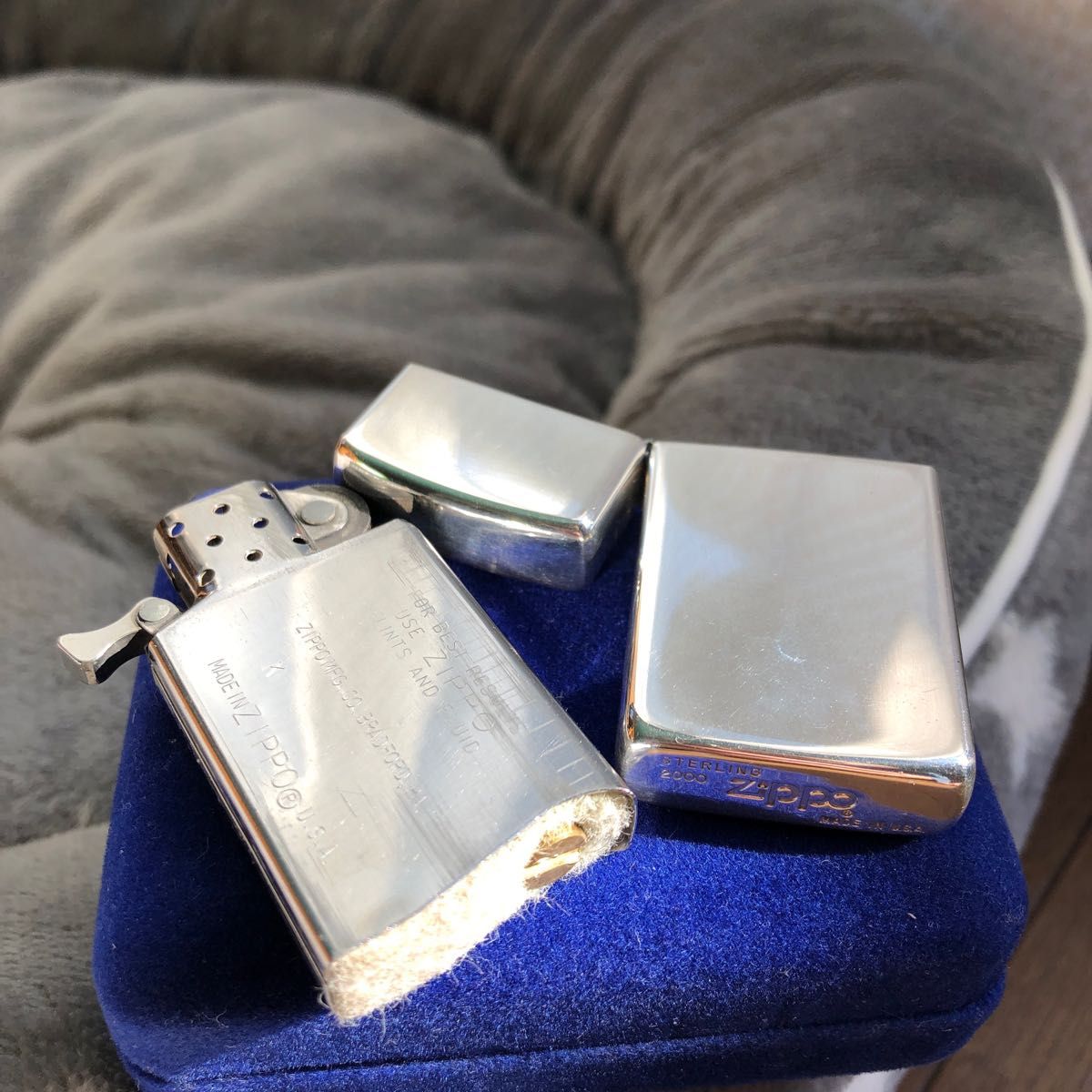 ZIPPO STERLINGスターリングシルバー 2000 小物 タバコグッズ 小物