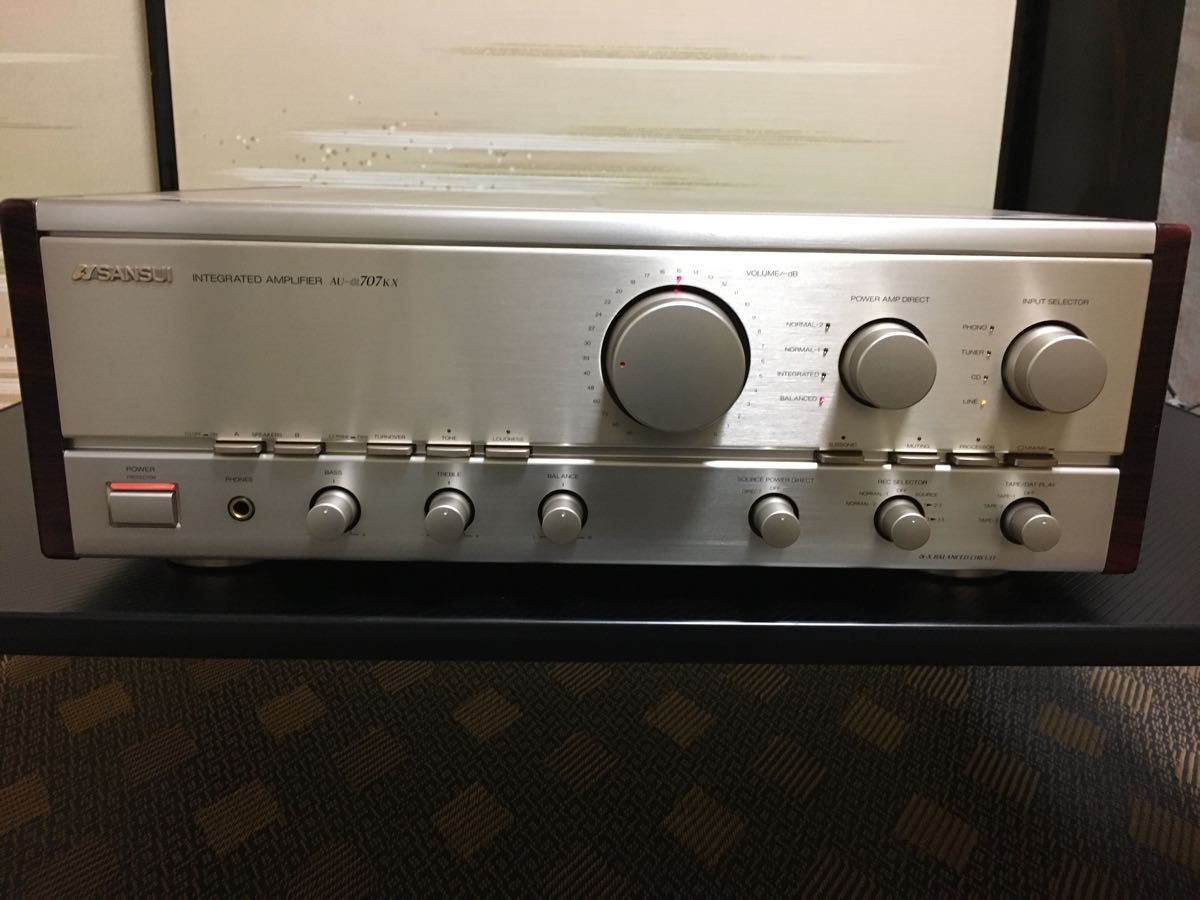 SANSUI AU-α707KX 完動品 サンスイ プリメインアンプ-