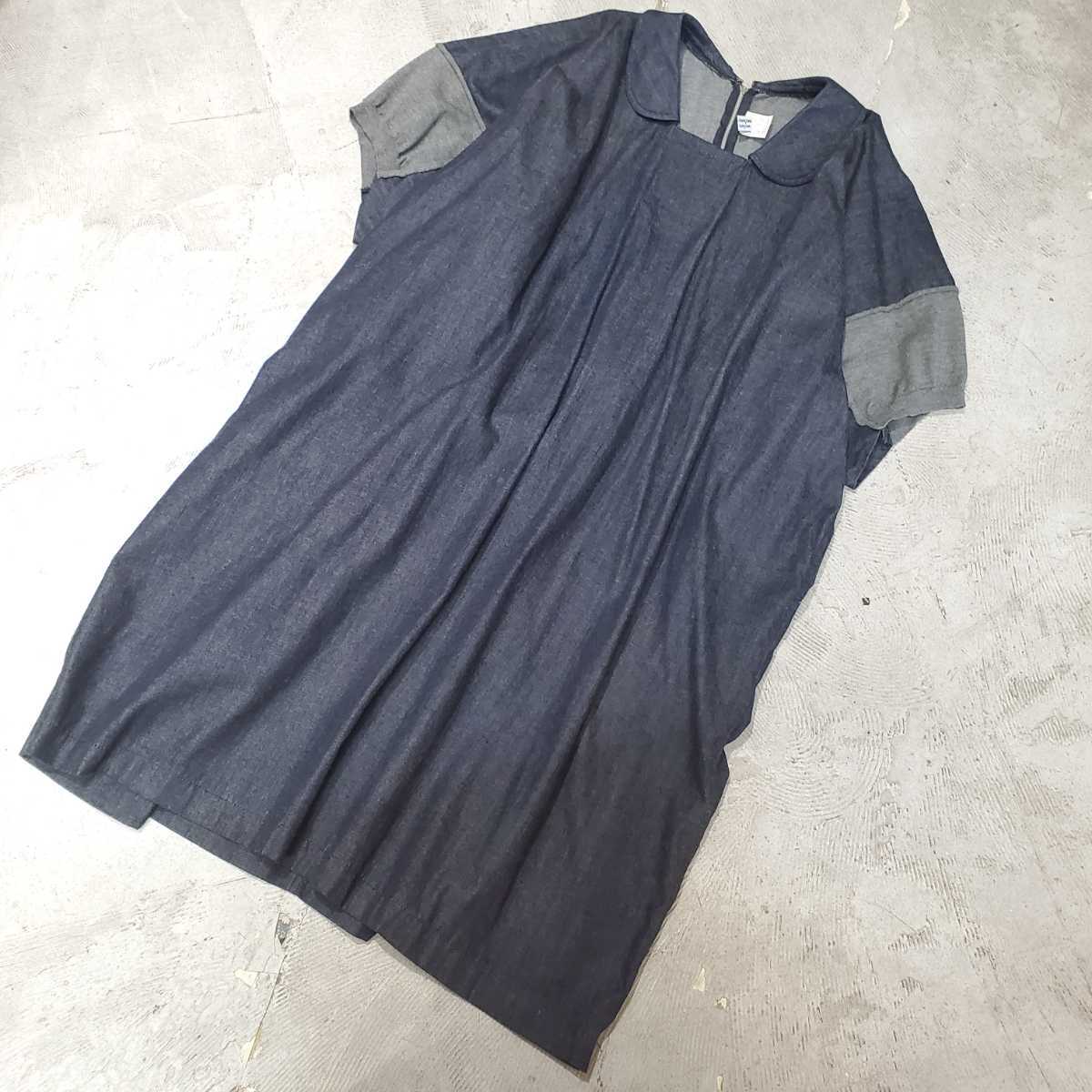 新品入荷 COMME des GARCONS コムデギャルソン コムコム 丸襟 異素材