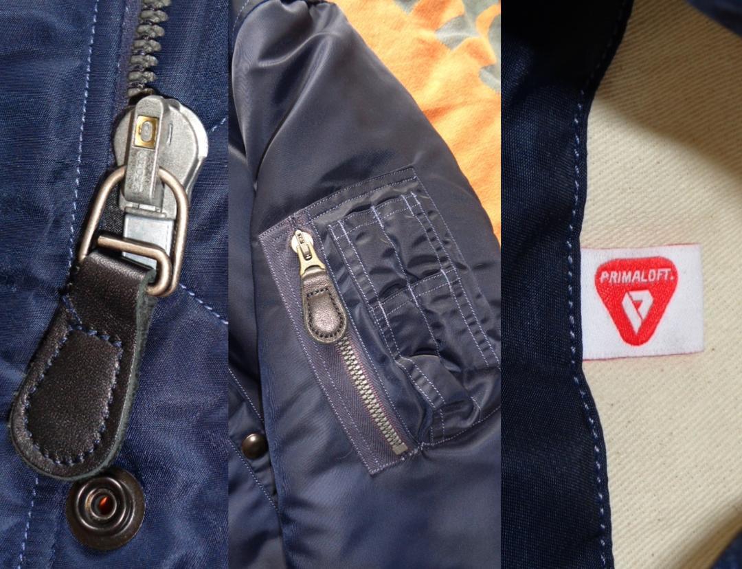 美品VAINL ARCHIVE × BUZZ RICKSON'S × BEAMS 別注N-3Bフライト 美品VAINL ARCHIVE × BUZZ RICKSON'S × BEAMS 別注N-3Bフライト