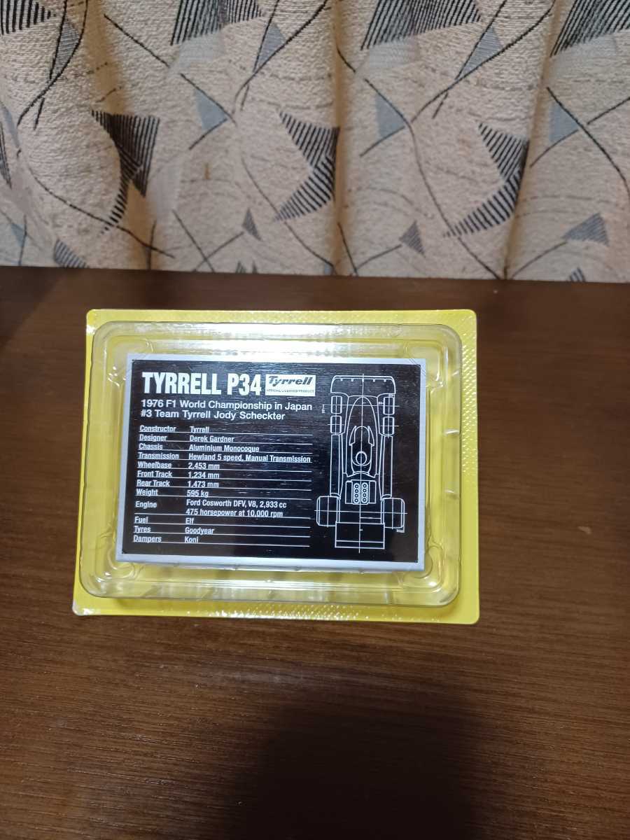 アシェット ティレルP34 1/8 完成品 アシェット ティレルP34 1/8 完成品