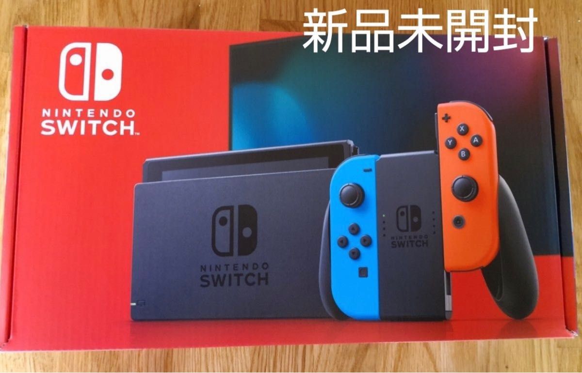 Nintendo Switch 本体 ネオンレッド ネオンブルー テレビゲーム Switch ...