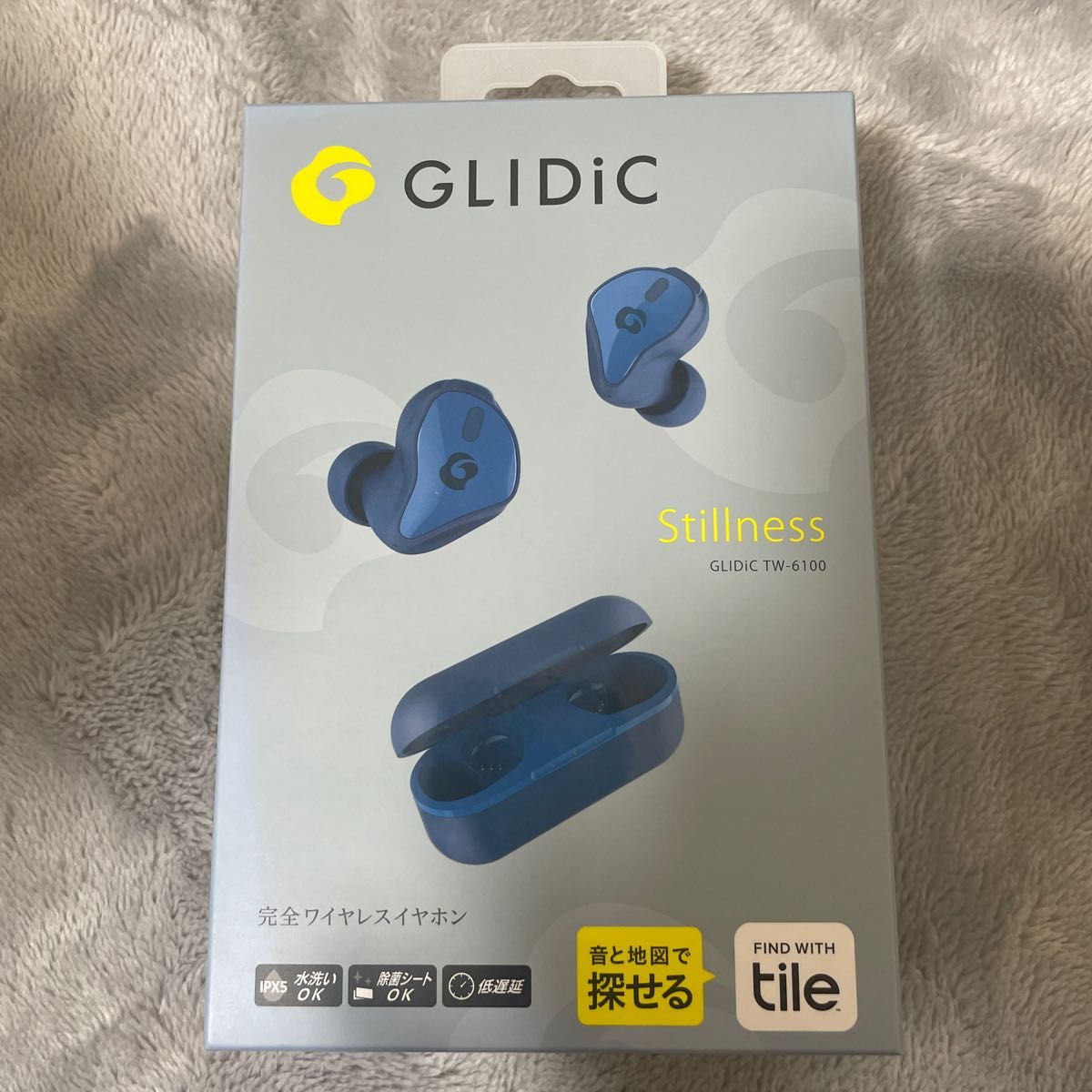 GLIDiC TW-6100 ワイヤレスイヤホン Bluetooth 5.2 Tile機能 カナル型