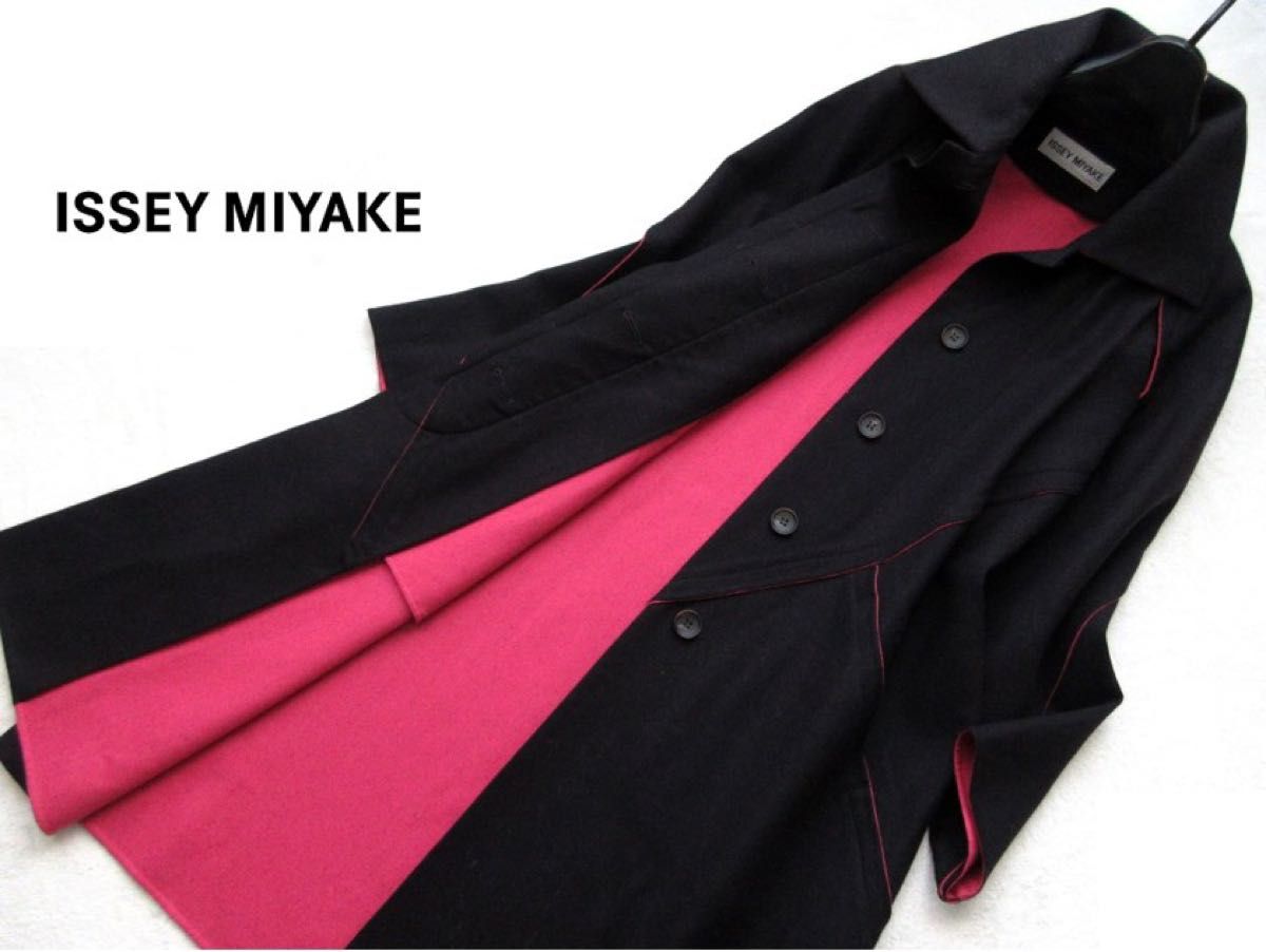 ISSEY MIYAKE イッセイミヤケ メンズ ブラック シワ加工 ジャケット