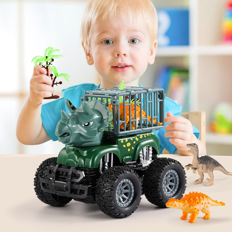 Esperanza 恐竜 おもちゃ 3歳 4歳 5歳 6歳 子供 車おもちゃ 恐竜おもちゃ レックス 男の子 誕生日 プレゼント クリスマス t-0182-03の画像2