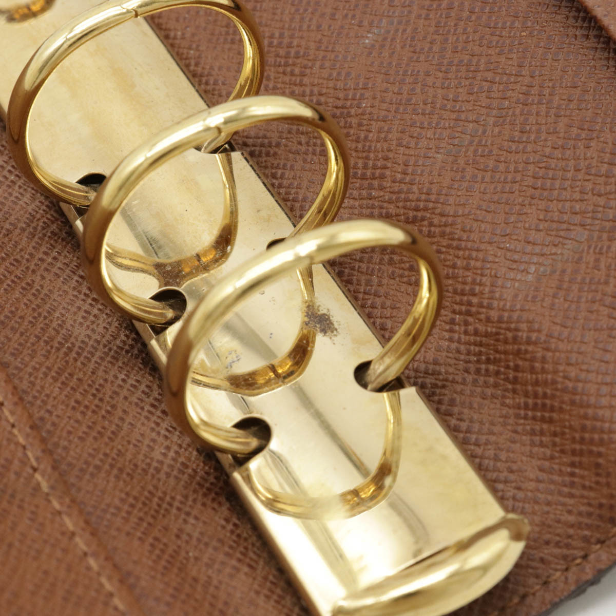 LOUIS VUITTON ルイ ヴィトン モノグラム アジェンダMM 手帳カバー 6穴