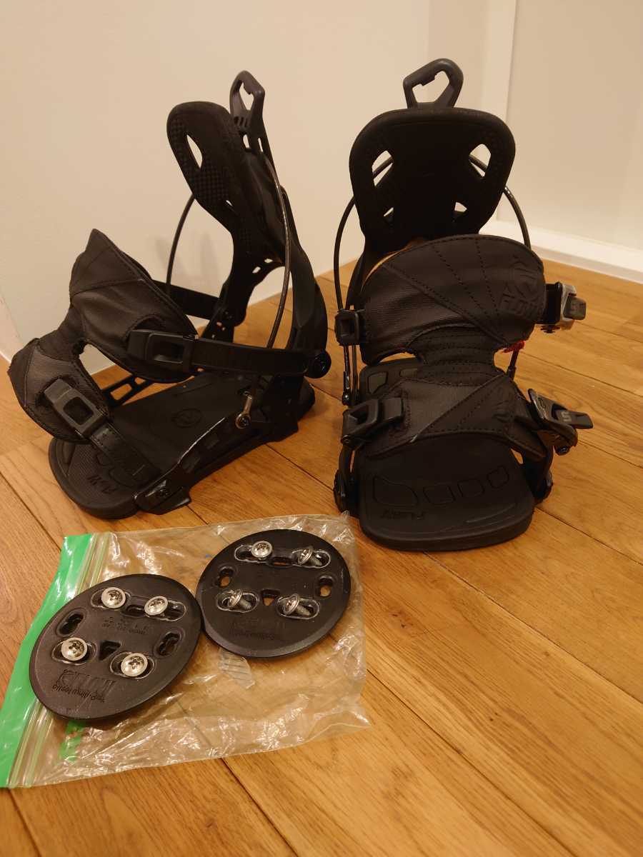 ボトムスス単品 スノーボード FLOW バインディング ジャンク品