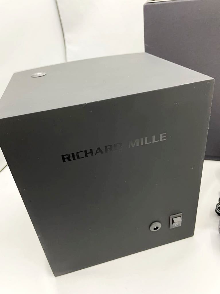 未使用品 付属品完備 リシャール ミル ワインディングマシーン 動作確認済 時計ケース ワインダー RICHARD MILLE ウォッチワインダー