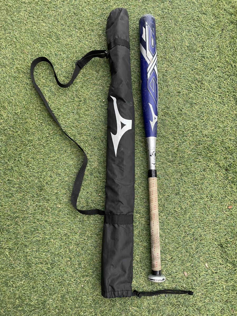 中古 ミズノMIZUNO AX4 3号 ソフトボールバット ミドルバランス 83cm