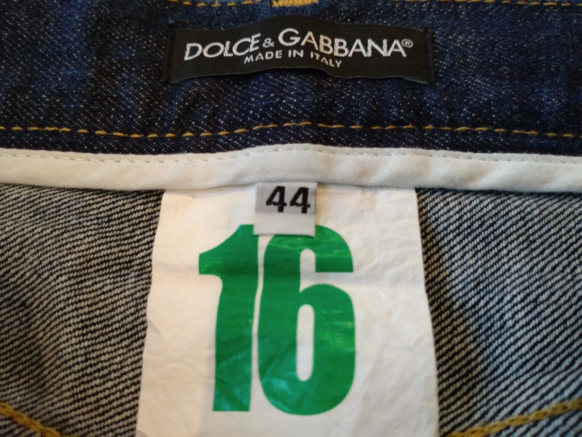 美品】DOLCE&GABBANA ドルチェアンドガッバーナ ドルガバ ブルー