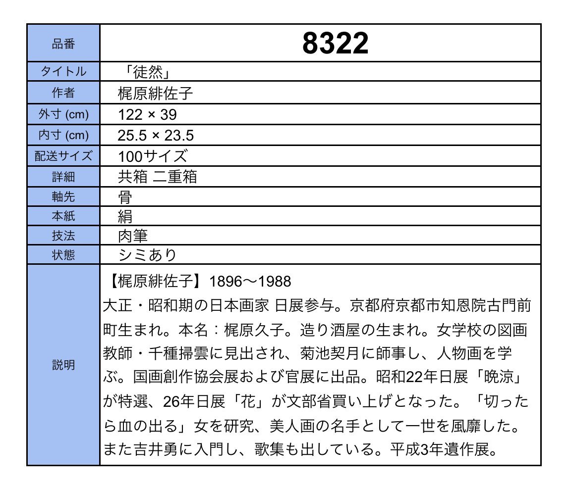 【模写】吉】8322 梶原緋佐子 「徒然」 共箱 二重箱 菊池契月・吉井勇師事 美人図 大和絵 茶掛け 茶道具 掛軸 掛け軸 骨董品_画像9