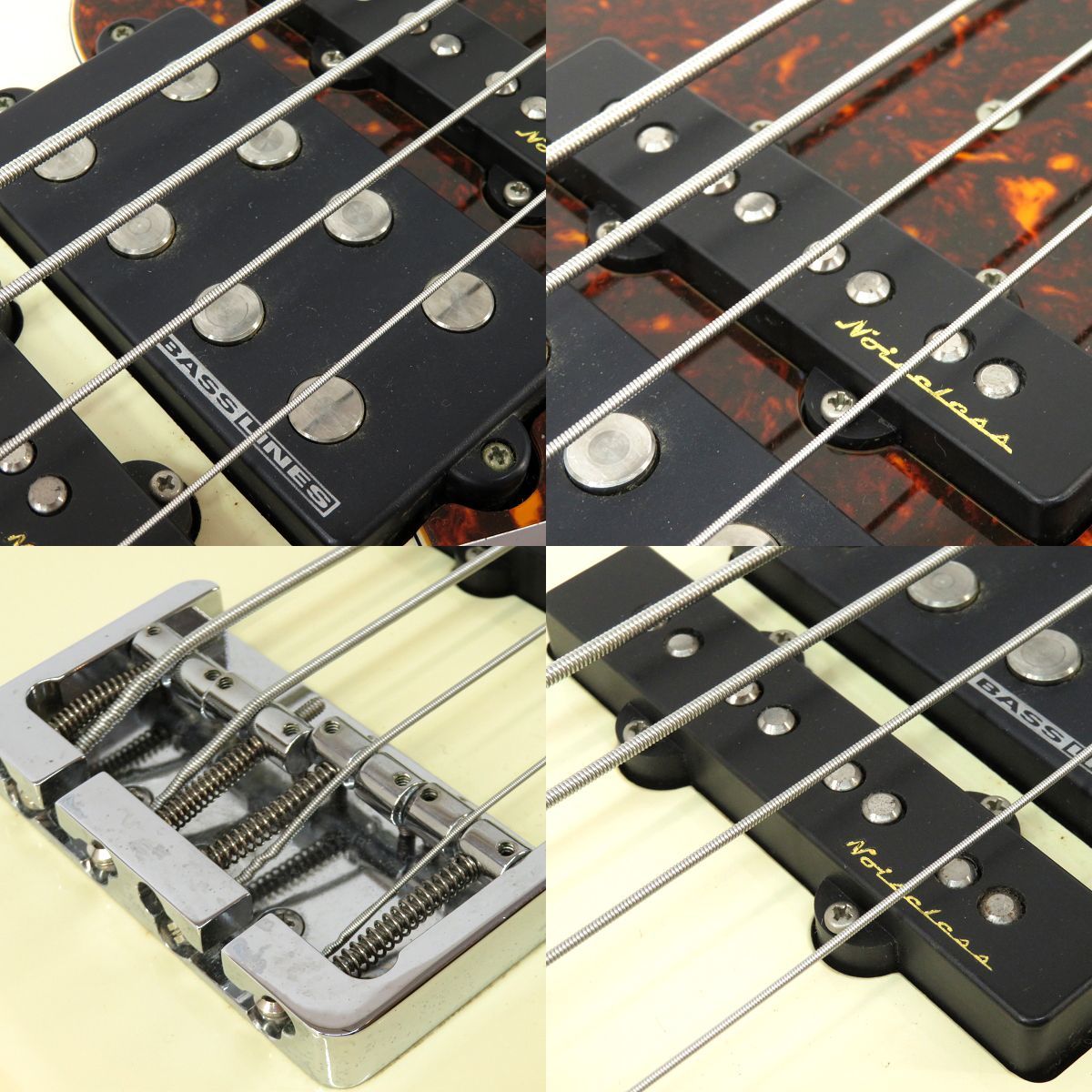 092s☆Fender Japan フェンダージャパン JB65B Mod VWH ジャズベース エレキベース ※中古_画像4