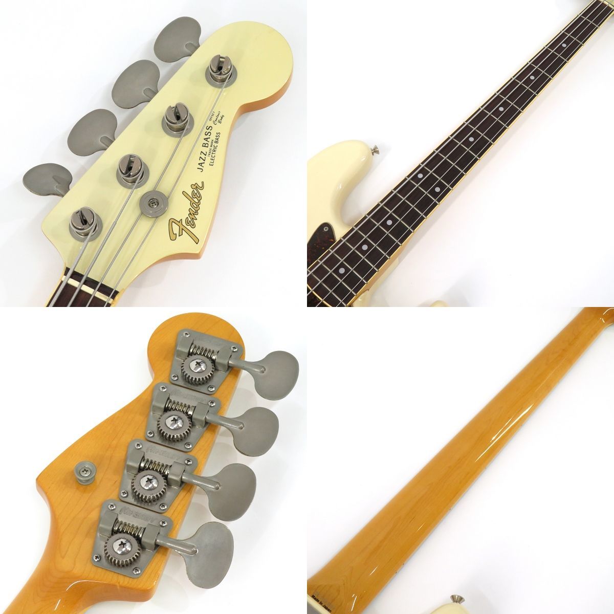 092s☆Fender Japan フェンダージャパン JB65B Mod VWH ジャズベース エレキベース ※中古_画像8