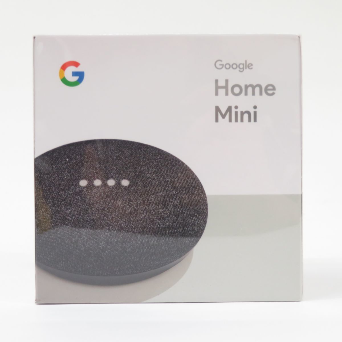 100 【未開封】Google Home Mini グーグル ホームミニ チャコール GA00216-JP_画像1